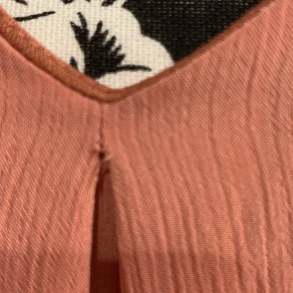 LIBBY STORY Peach Slip Dress medium - Picture 4 of 8